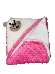 Cobija Térmica Cobertor Ovejero Doble Faz Para Bebe Niña