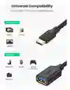 Ugreen Adaptador Otg Usb A Tipo C Usb 3.0 Para Conexión De Periféricos Celular Laptops Disco Duro Memoria Usb Gamepad