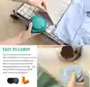 Kit De Viaje Almohada Cervical Inflable Automática