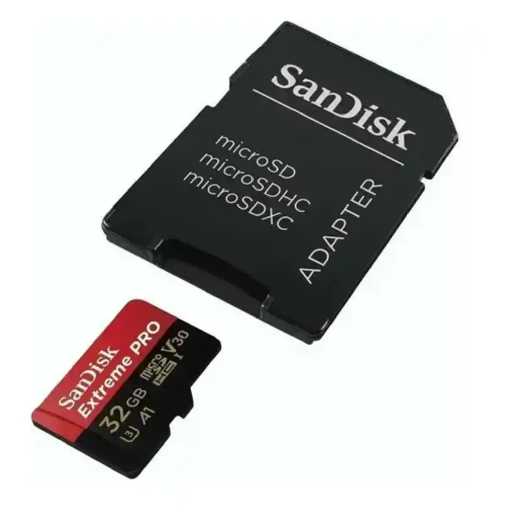 Sandisk Extreme Pro Microsdhc 32gb Uhs-i + Adaptador – Hasta 100mb/s