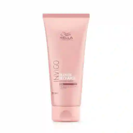 Acondicionador Wella Cabello Rubio Invigo Blonde Recharge 200ml