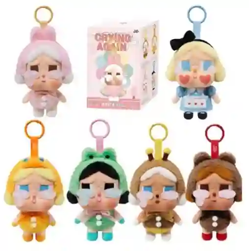 Juguete Inspirado Tipo Crying Again Sorpresa Llavero Peluche Coleccionable