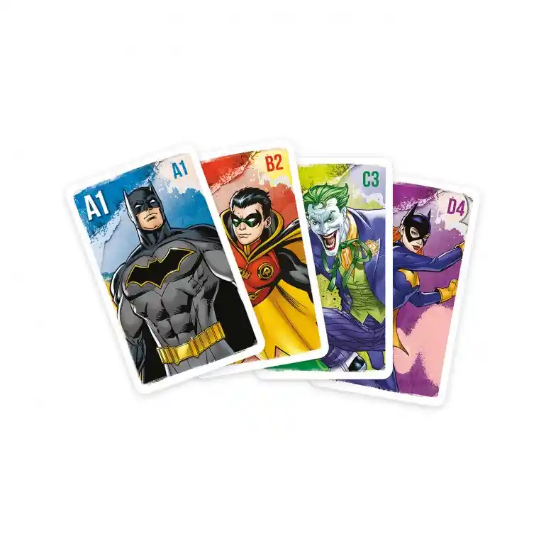 Juego De Cartas 4 En 1 Batman Para Niños