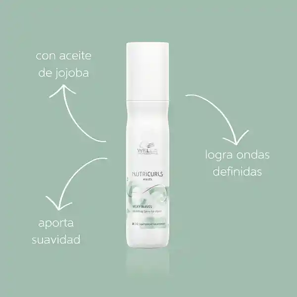 Spray Wella Nutrición Milky Waves Nutricurls 150ml