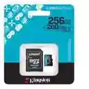 Memoria Microsd Kingston Canvas Go Plus Gen4 256gb 200mb/s