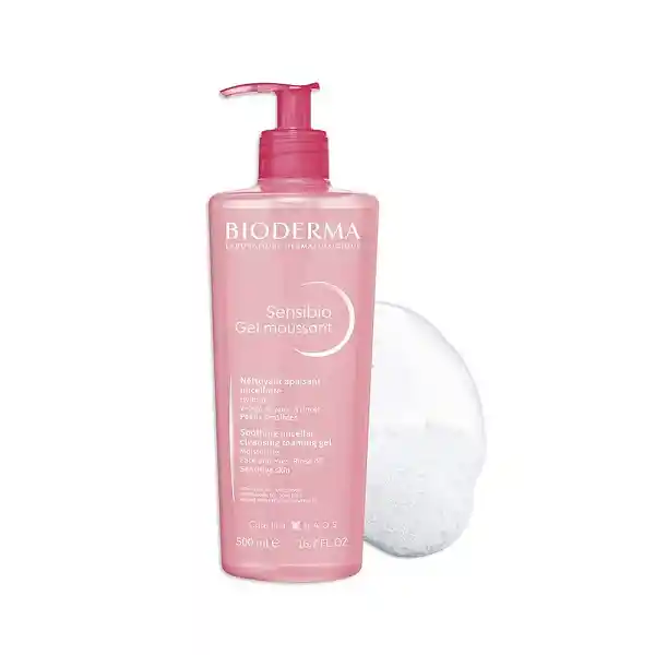 Bioderma Sensibio Gel Moussant Limpíador Para Piel Normal A Sensible 500ml
