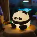 Lampara De Silicona En Forma De Animal Panda Sentado Y Feliz