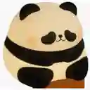 Lampara De Silicona En Forma De Animal Panda Sentado Y Feliz