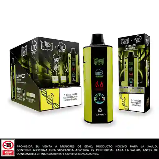 Fume Nicky Jam 15.000 Puffs El Ganador Mango Kiwi