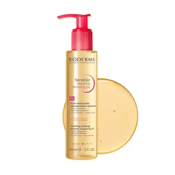 Sensibio Aceite Micelar Limpiador, Desmaquillante Y Calmante Bioderma
