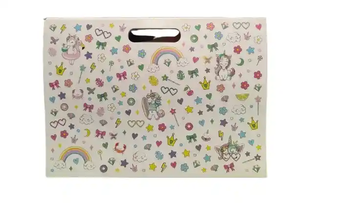 Libro De Colorear Con 200 Stickers Unicornio Para Niños