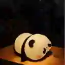 Lámpara De Silicona En Forma De Panda Acostado Luz Nocturna