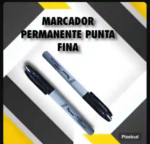 Marcador Punta Fina -empaque