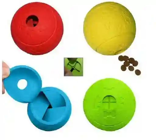 🐶 Pelota Para Perros Porta Snacks – Diversión Con Recompensa