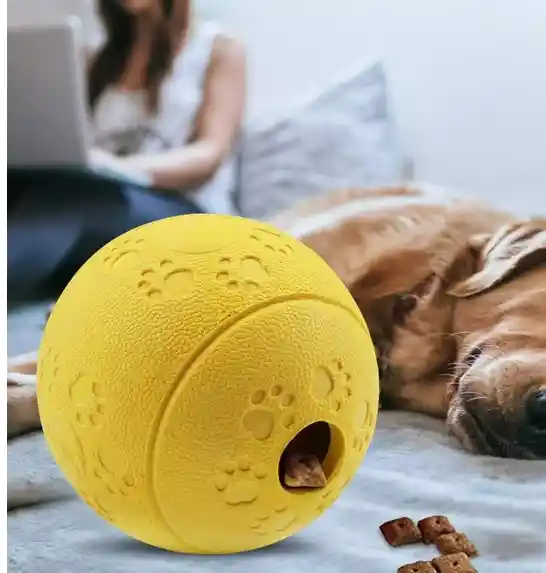 🐶 Pelota Para Perros Porta Snacks – Diversión Con Recompensa