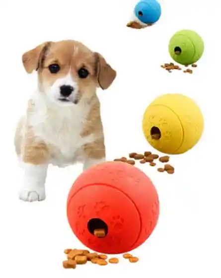 🐶 Pelota Para Perros Porta Snacks – Diversión Con Recompensa