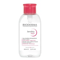 Bioderma Sensibio H2o Agua Micelar Limpiadora Para Piel Normal A Sensible 500ml