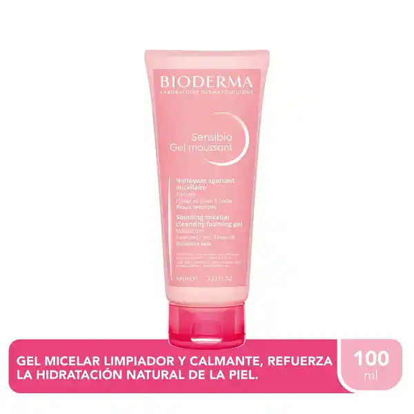 Bioderma Sensibio Gel Moussant Limpíador Para Piel Normal A Sensible 100ml
