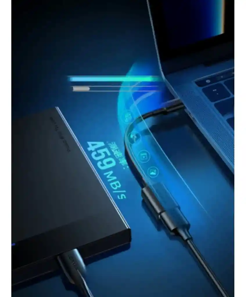 Cable Otg Greenlink Tipo C Para Android Conector Usb