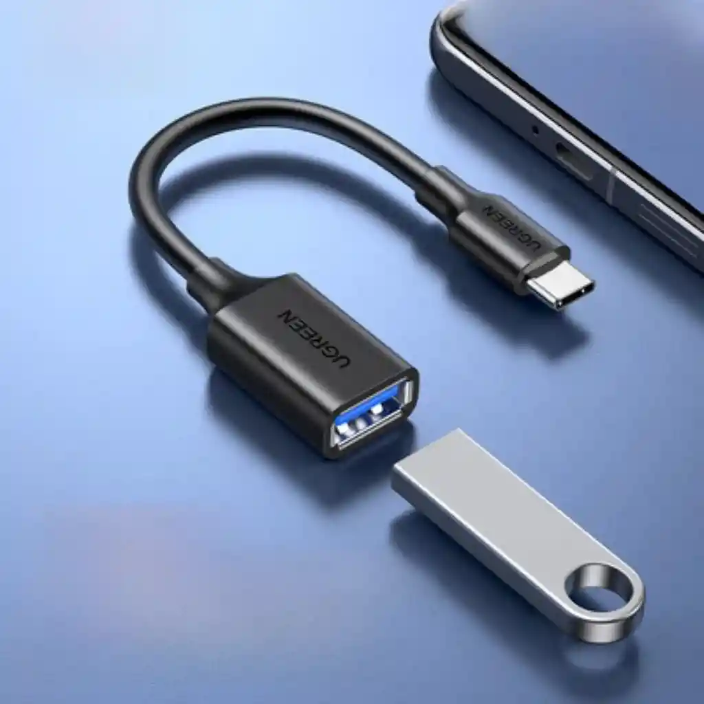 Cable Otg Greenlink Tipo C Para Android Conector Usb
