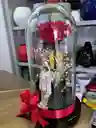 Rosa Preservada Roja Con Virgen