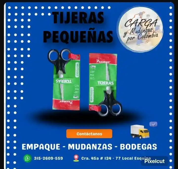 Tijeras Pequeñas-empaque - Embalaje