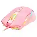 Mouse Gamer Onikuma Cw905 7 Botones Usb Rosado
