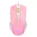 Mouse Gamer Onikuma Cw905 7 Botones Usb Rosado