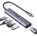 Adaptador Ugreen Hub Usb Ethernet 5 En 1 Alta Velocidad