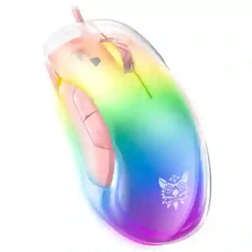Mouse De Juego Gamer Onikuma Cw925 Rosa Rgb
