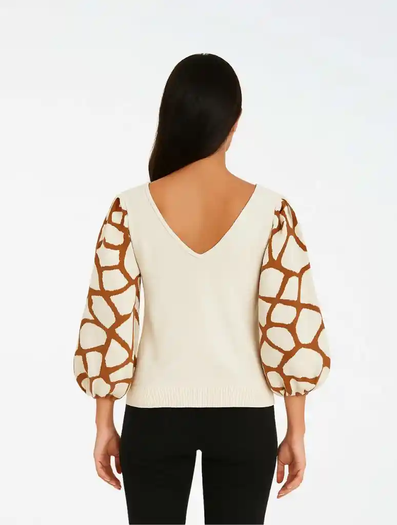 Suéter Para Mujer Cuello V -the Osh