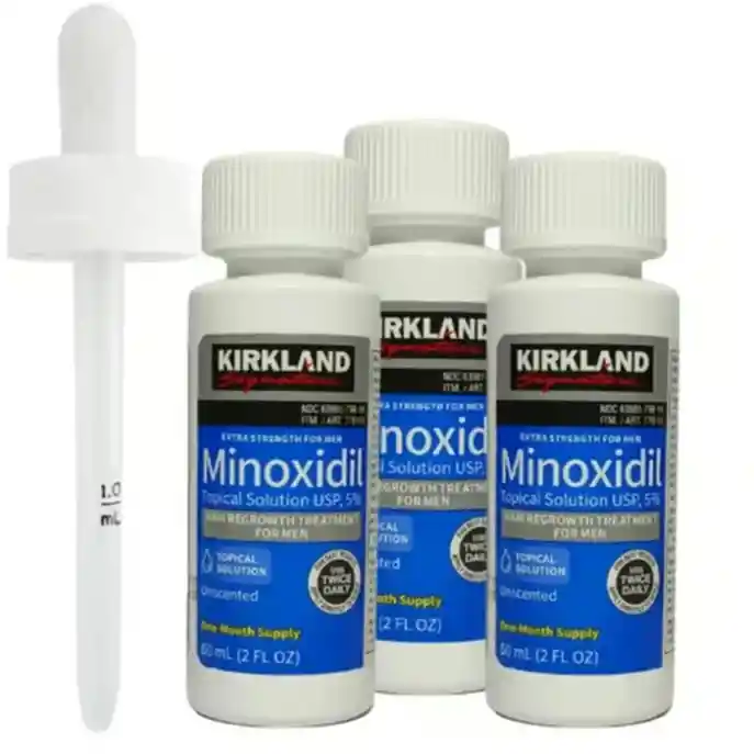 Minoxidil Kirkland 5% Importado X3