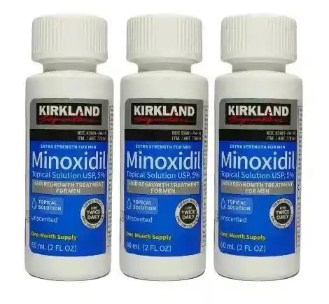 Minoxidil Kirkland 5% Importado X3