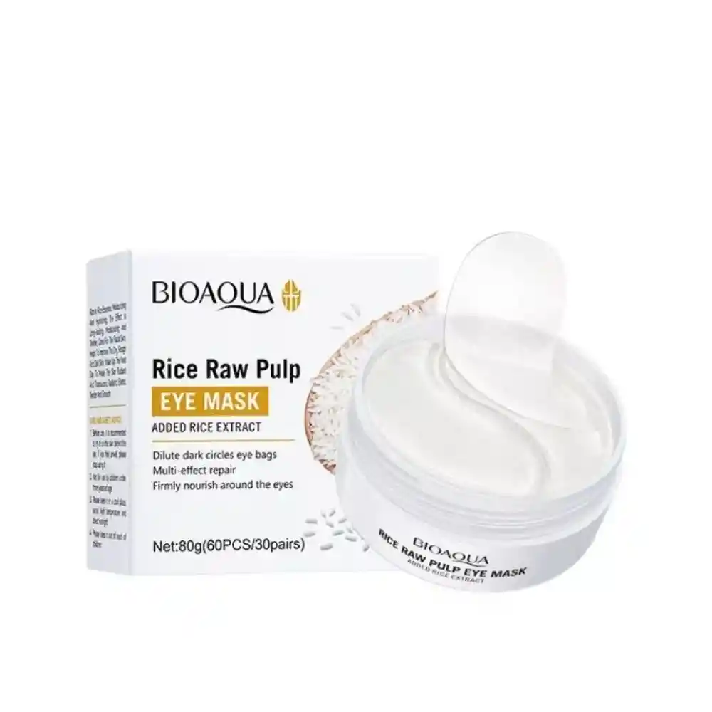Bioaqua Parches Para Contorno Ojos Arroz X 60