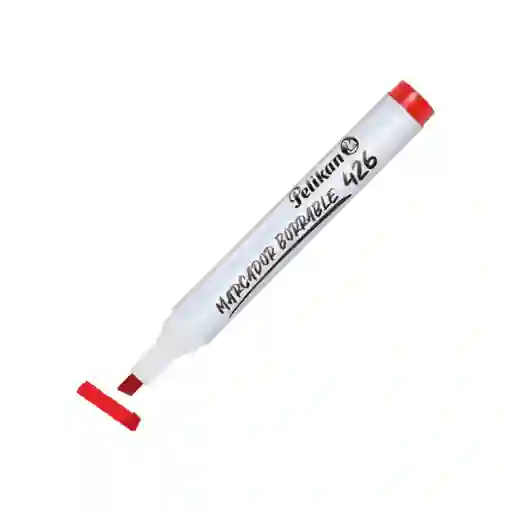 Marcador Pelikan Borrable Rojo