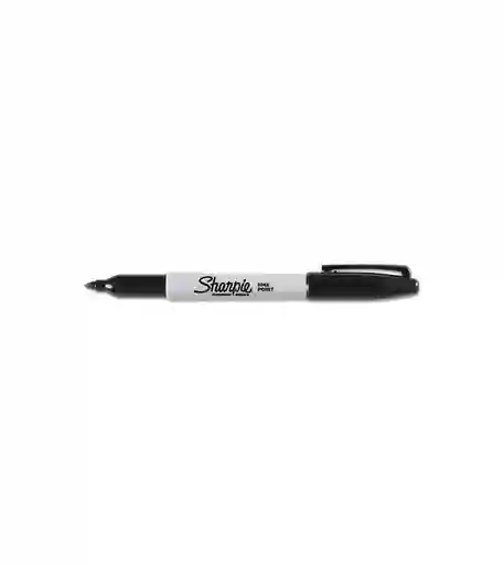 Marcador Sharpie Punta Fina Negro