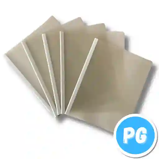 Carpeta Lomo Corredizo Unidad Carta Transparente