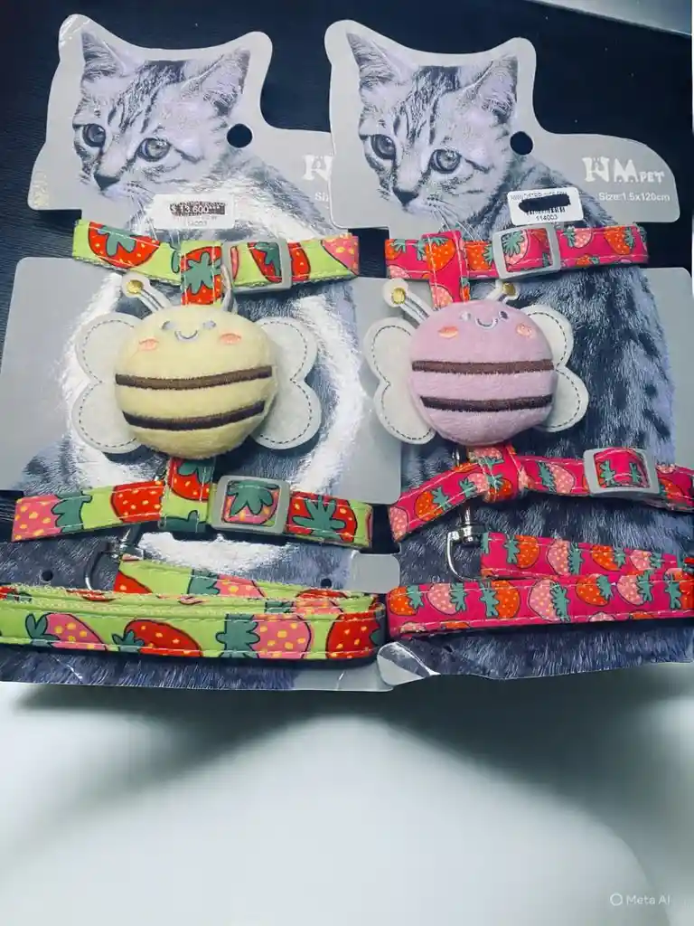 Collar Pechera Diseño De Frutas Para Mascotas Perros Y Gatos