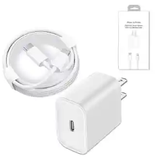 Cargador Iphone 25w Generico Carga Rapida