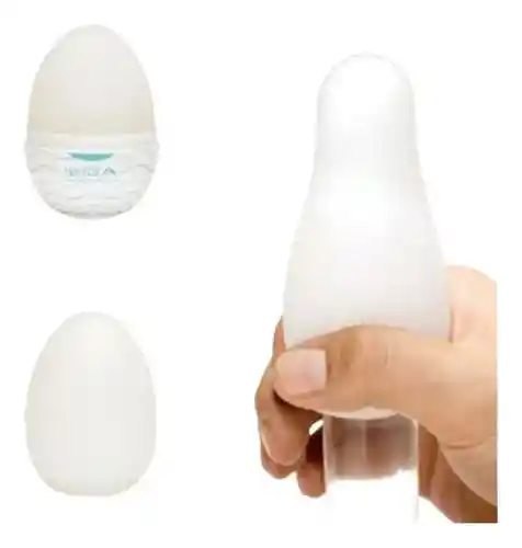 Huevos Masturbadores Tenga Egg (disponible Color Morado Y Verde)