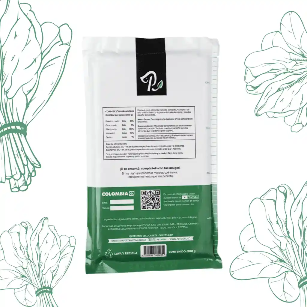 Petmeal Dieta Cocida Natural Perros - Vita A Res