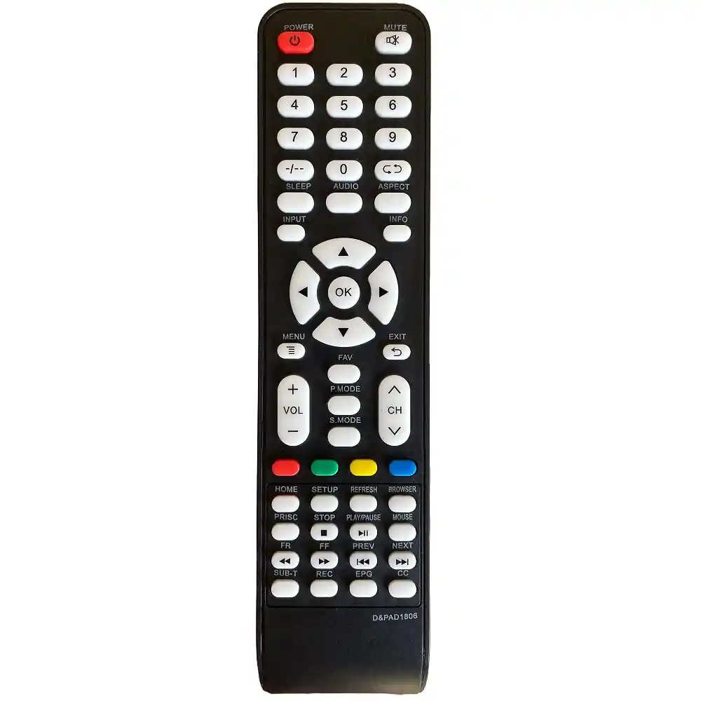 Control Para Tv Epi, Hyundai, Ad1806 - Repuesto, Reemplazo