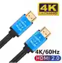 Cable Hdmi 4k 3 Metros Premium De Alta Velocidad