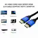 Cable Hdmi 4k 3 Metros Premium De Alta Velocidad