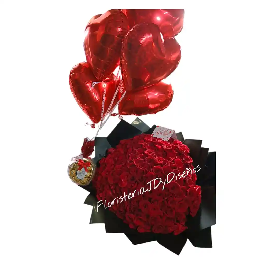 Exclusivo Arreglo Floral De Amor