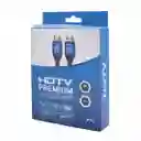 Cable Hdmi 4k 3 Metros Premium De Alta Velocidad