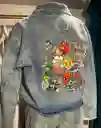 Chaqueta Denim Grafiti