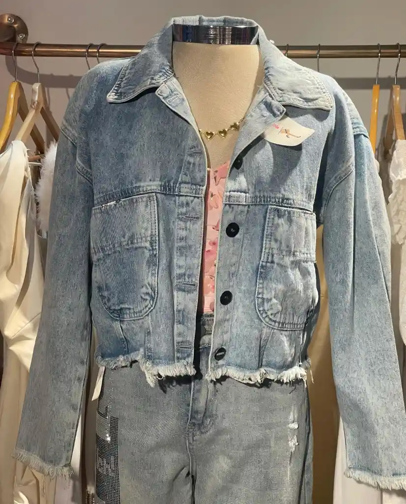 Chaqueta Denim Grafiti