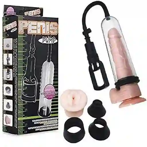 Bomba De Vacio Para Pene + Vagina Penis Pump