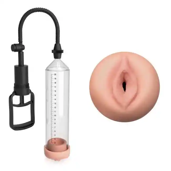 Bomba De Vacio Para Pene + Vagina Penis Pump
